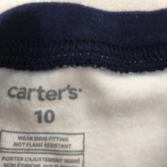 Carters Pajamas Boys Used Plane and Pirates - Picture 5 of 6